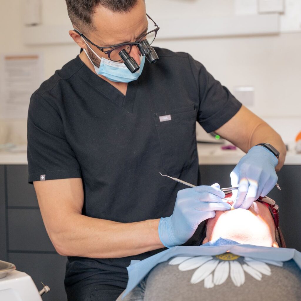 dentist in rugby tim treatment