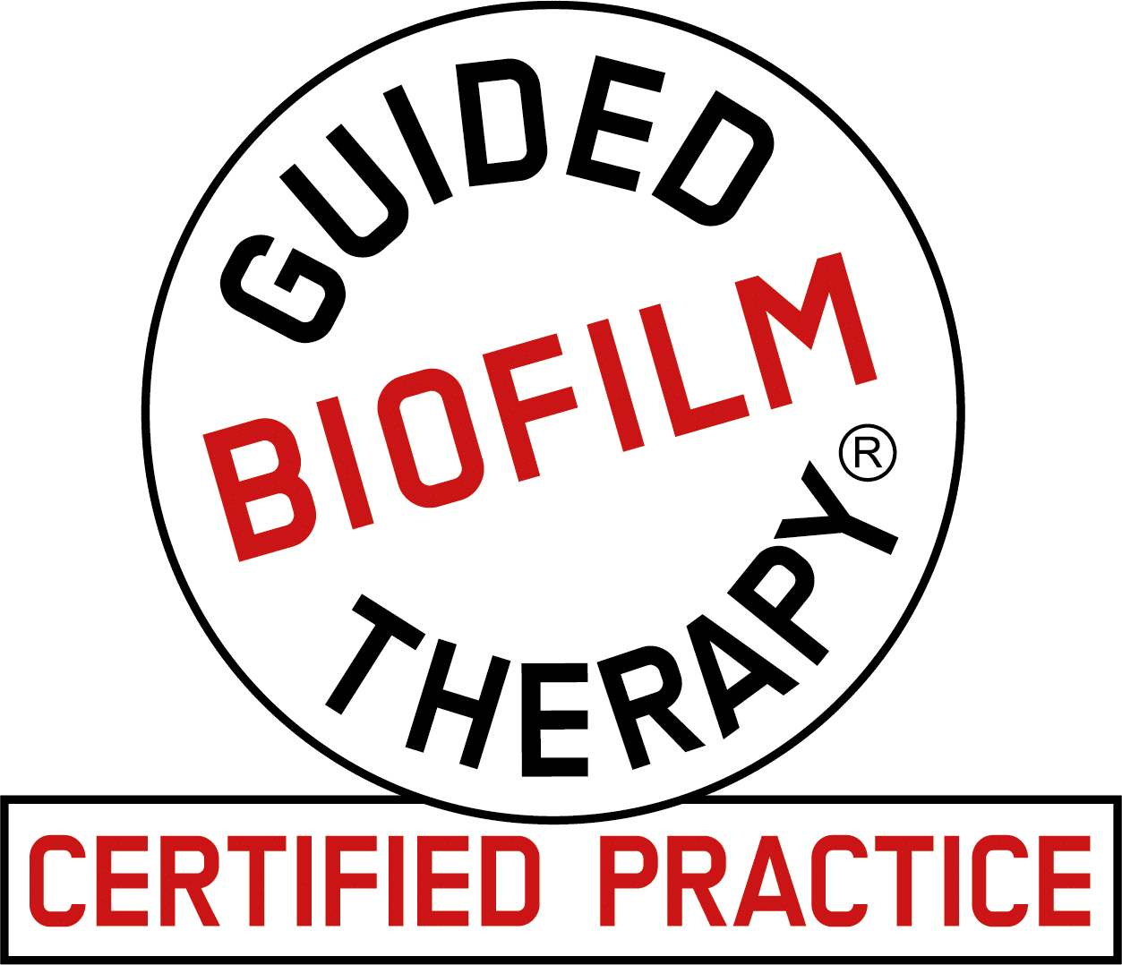 Guided Biofilm Therapy Certified Practice badge
